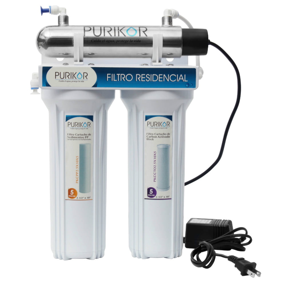 Sistema de filtración de agua 3Etapas