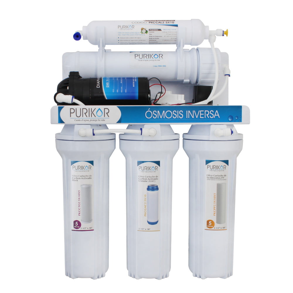 Sistema Purificador Filtro De Agua 5 Etapas Agua 100% Pura