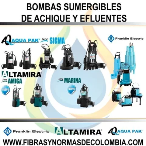 Bombas Sumergibles para Lodos o Agua Residual - Bombas Altamira