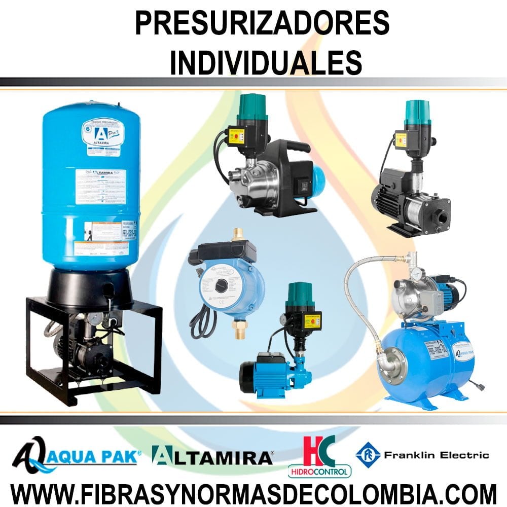 PRES-AP50-24LM Presurizador individual de velocidad constante